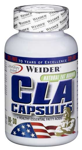 WEIDER CLA Capsules 120 kapslí WEIDER