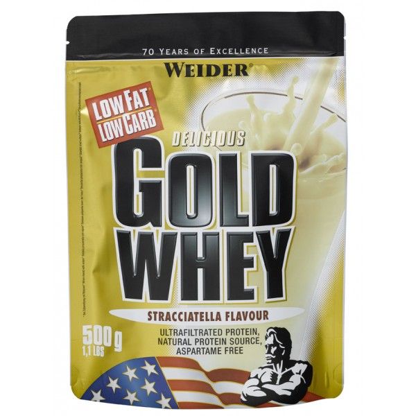 WEIDER Gold Whey banana-split sáček 500 g WEIDER