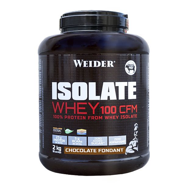 WEIDER Isolate Protein Chocolate fondant 2 kg WEIDER