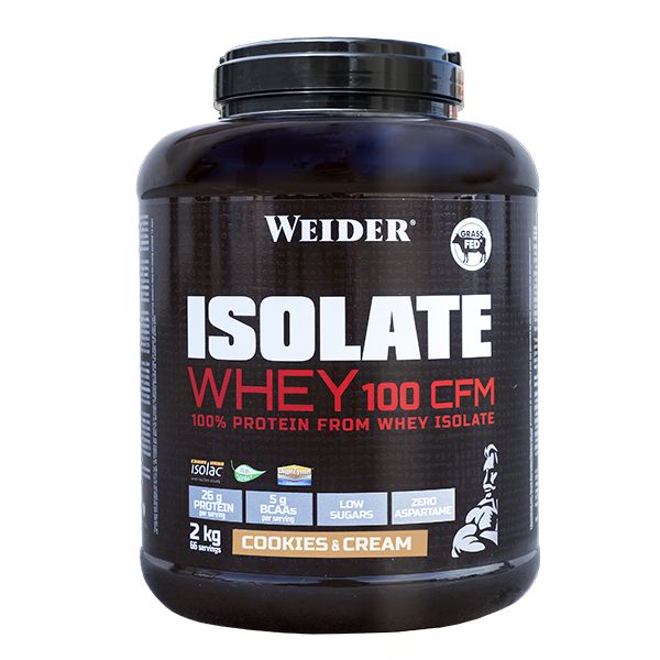 WEIDER Isolate Protein Cookies&Cream 2 kg WEIDER