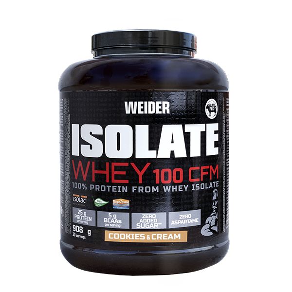 WEIDER Isolate Protein Cookies&Cream 908 g WEIDER