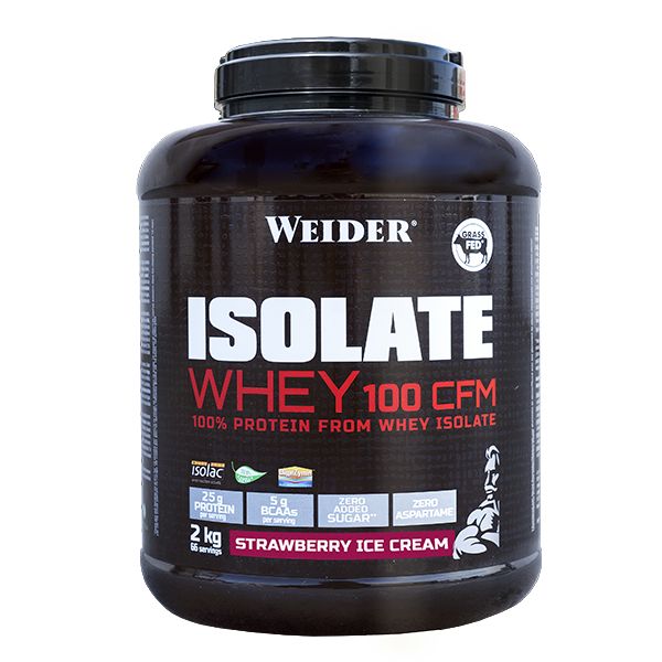 WEIDER Isolate Protein Jahoda 2 kg WEIDER