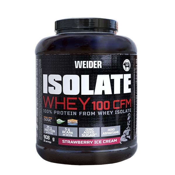 WEIDER Isolate Protein Jahoda 908 g WEIDER