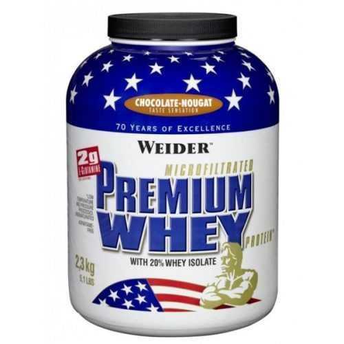 WEIDER Premium Whey chocolate-nougat 2300 g WEIDER