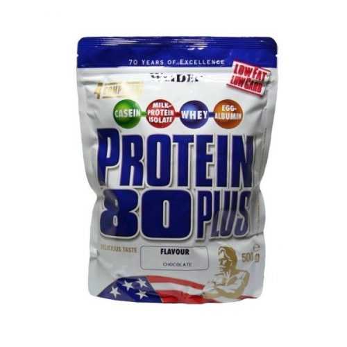 WEIDER Protein 80 Plus banana sáček 500 g WEIDER