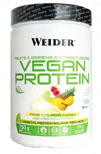 WEIDER Vegan protein ananas - kokos 750 g WEIDER
