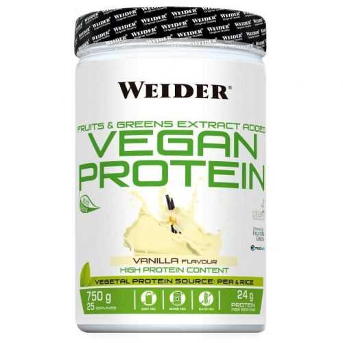 WEIDER Vegan protein vanilka 750 g WEIDER