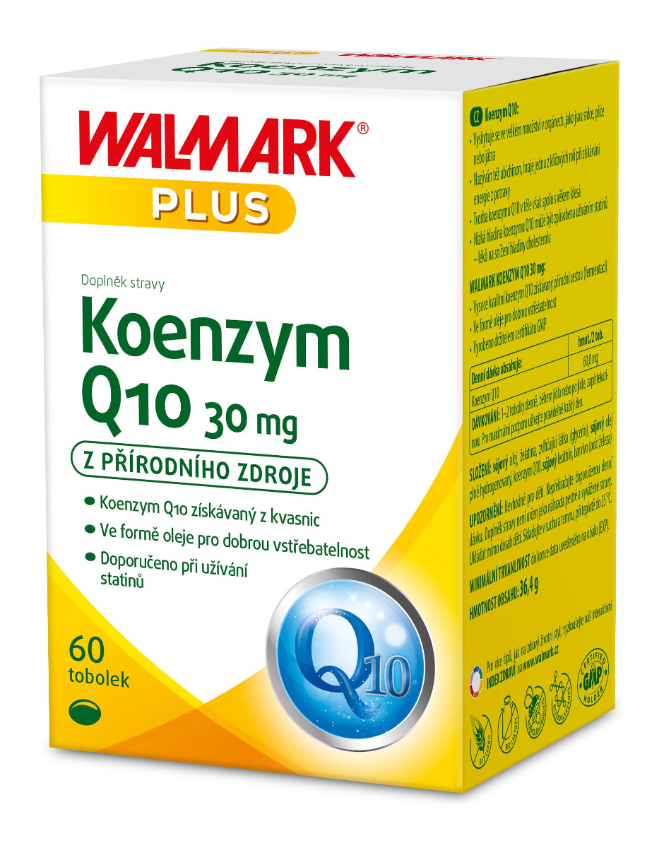 Walmark Koenzym Q10 30 mg 60 tobolek Walmark