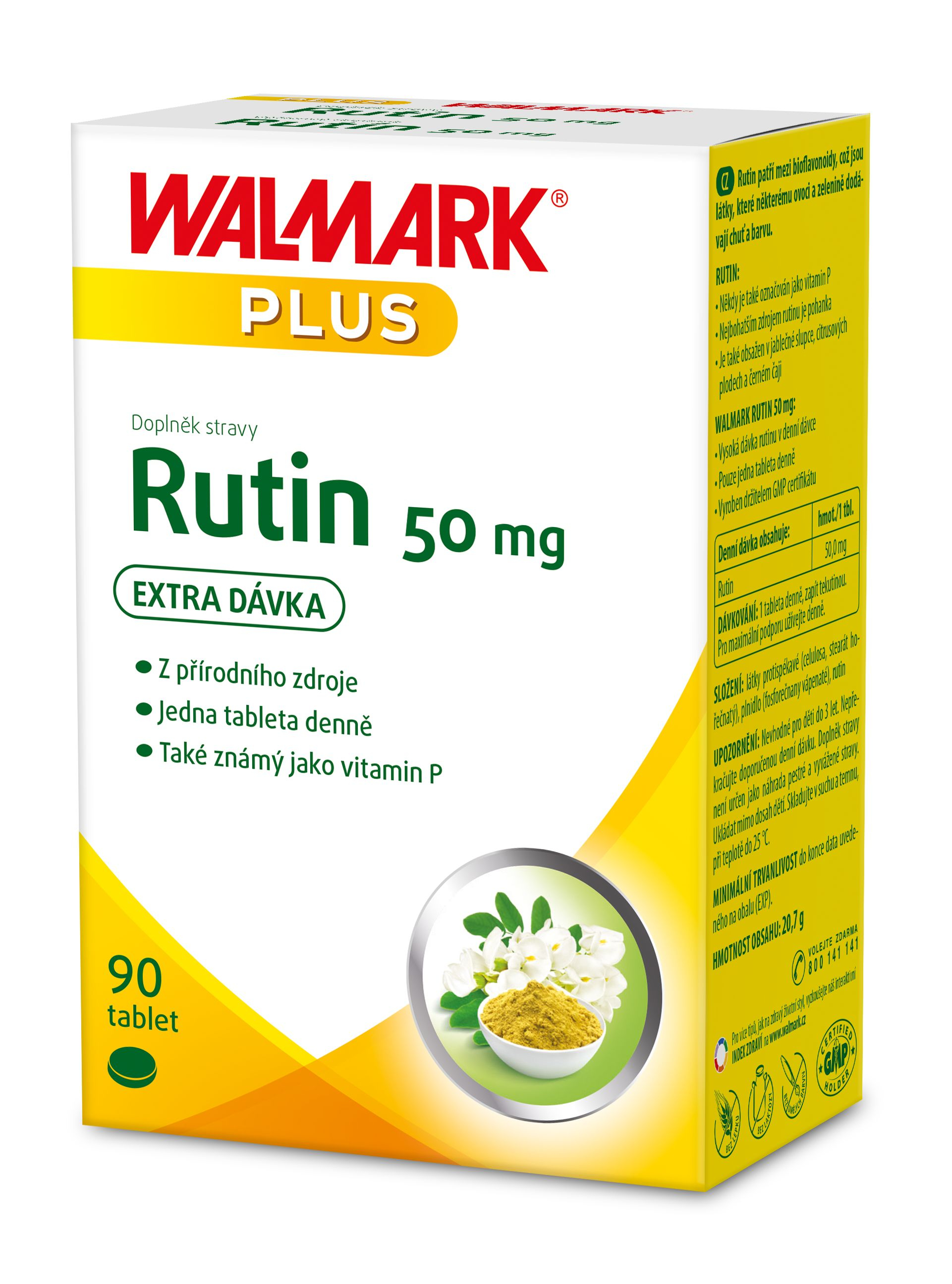Walmark Rutin 50 mg 90 tablet Walmark