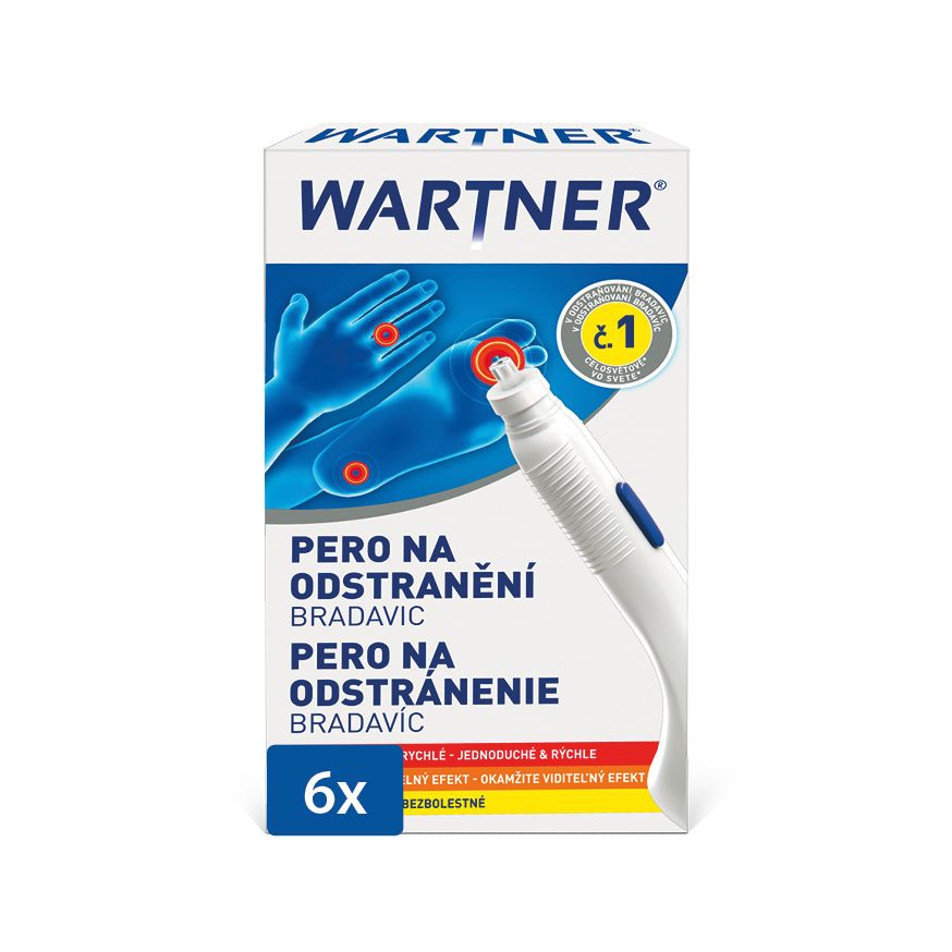 Wartner Pero na odstranění bradavic Wartner