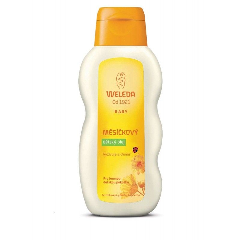 Weleda Měsíčkový dětský olej 200 ml Weleda