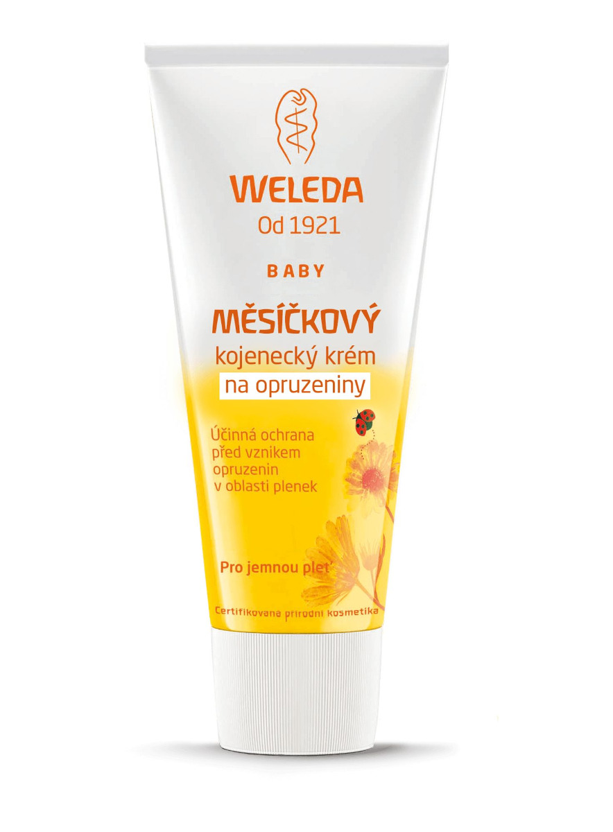 Weleda Měsíčkový kojenecký krém na opruzeniny 30 ml Weleda