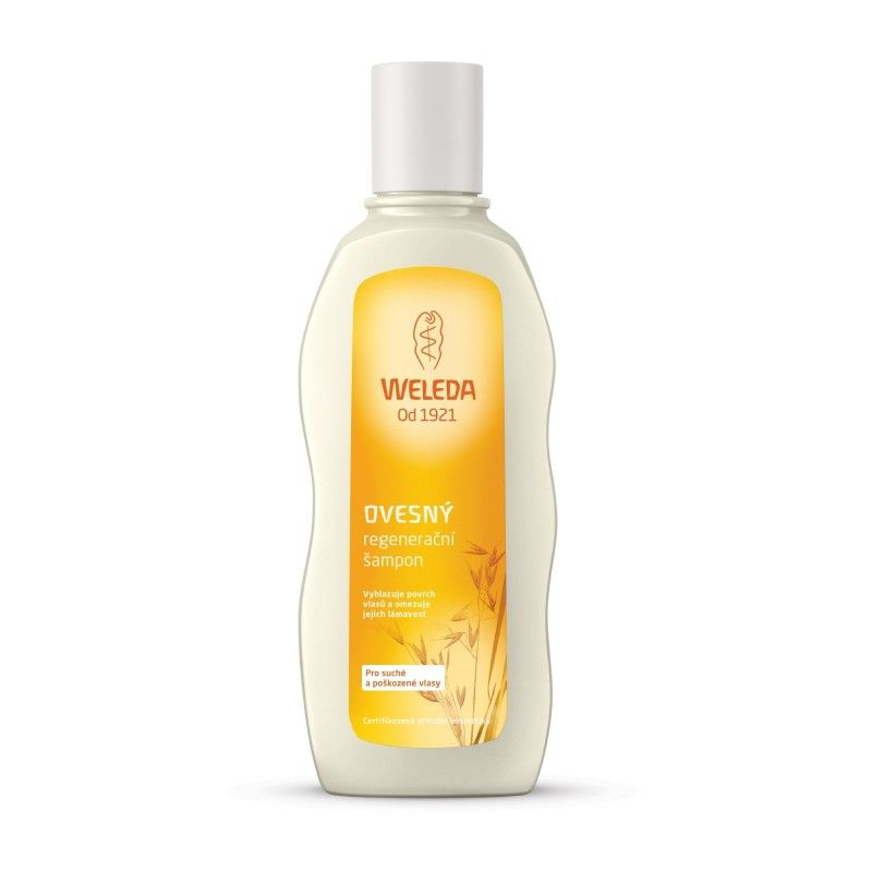 Weleda Ovesný regenerační šampon pro suché a poškozené vlasy 190 ml Weleda