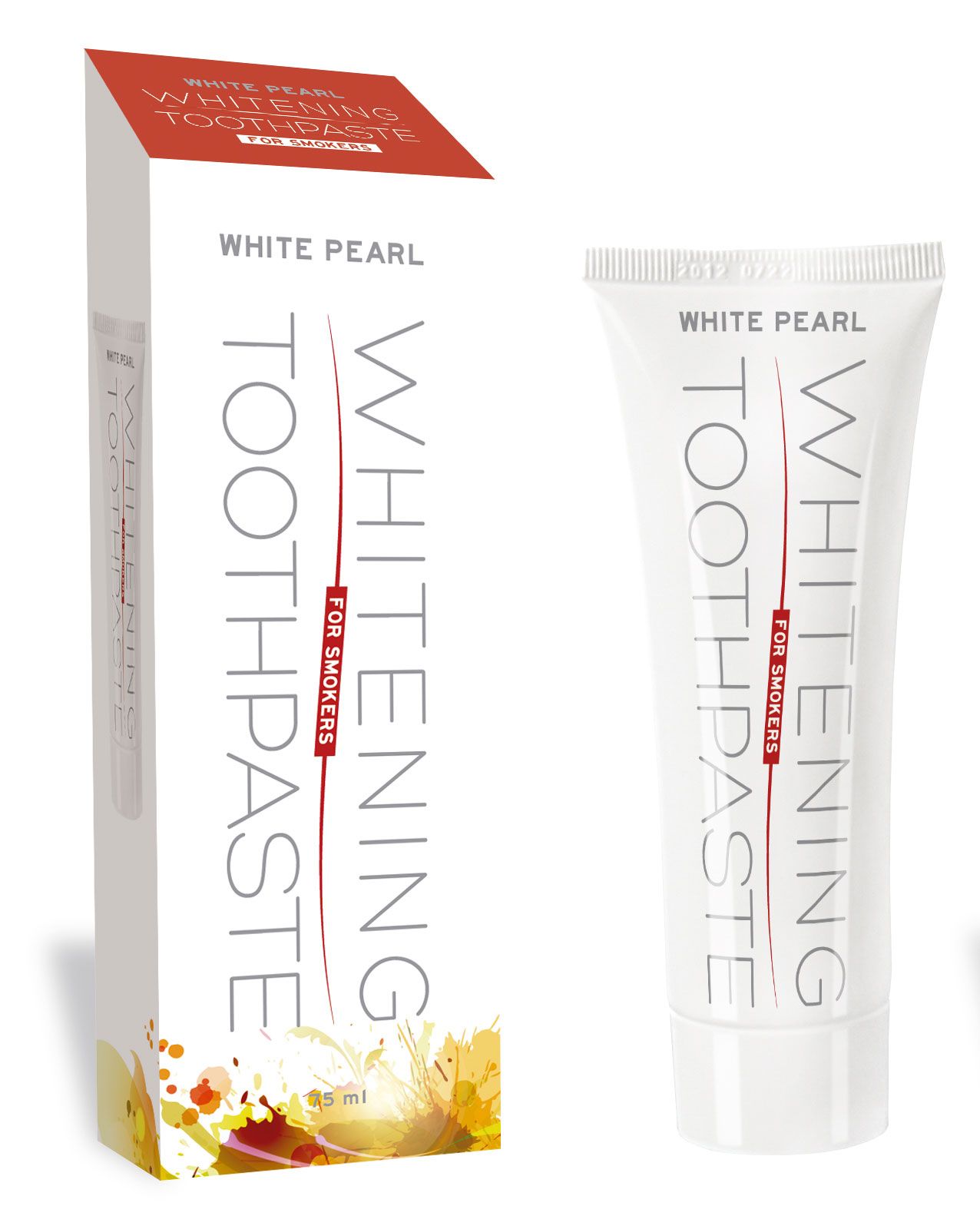 White pearl Bělící zubní pasta pro kuřáky 75 ml White pearl
