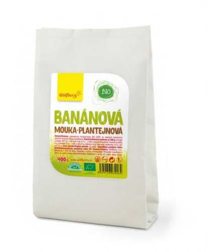 Wolfberry BIO Banánová mouka 400 g Wolfberry