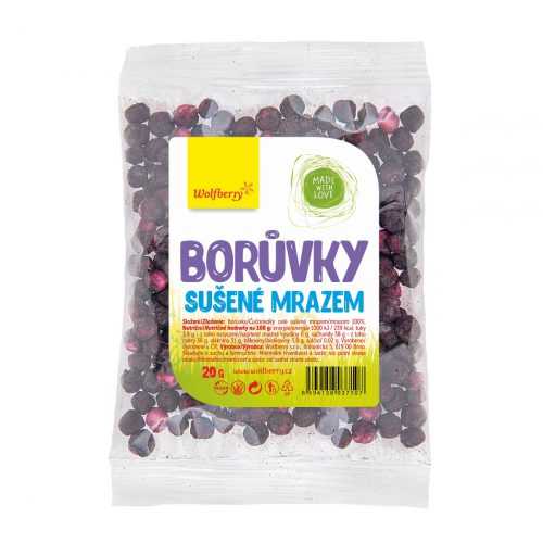 Wolfberry Borůvky lyofilizované 20 g Wolfberry