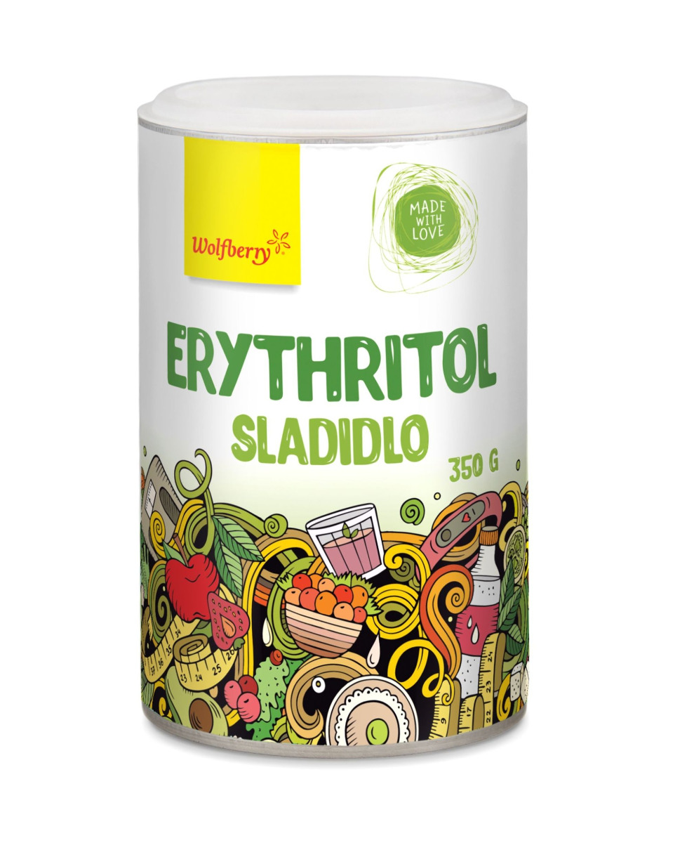 Wolfberry Erythritol sladidlo 350 g Wolfberry