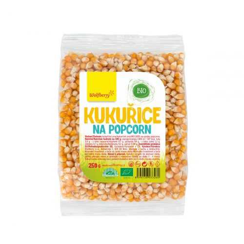 Wolfberry Kukuřice na popcorn BIO 250 g Wolfberry