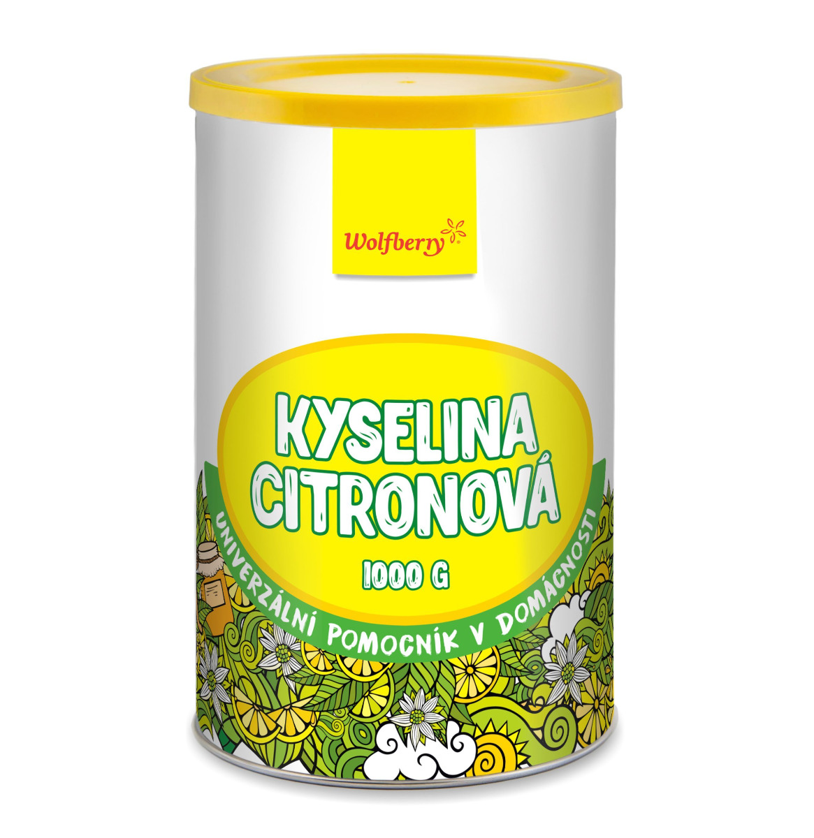 Wolfberry Kyselina citronová 1000 g Wolfberry