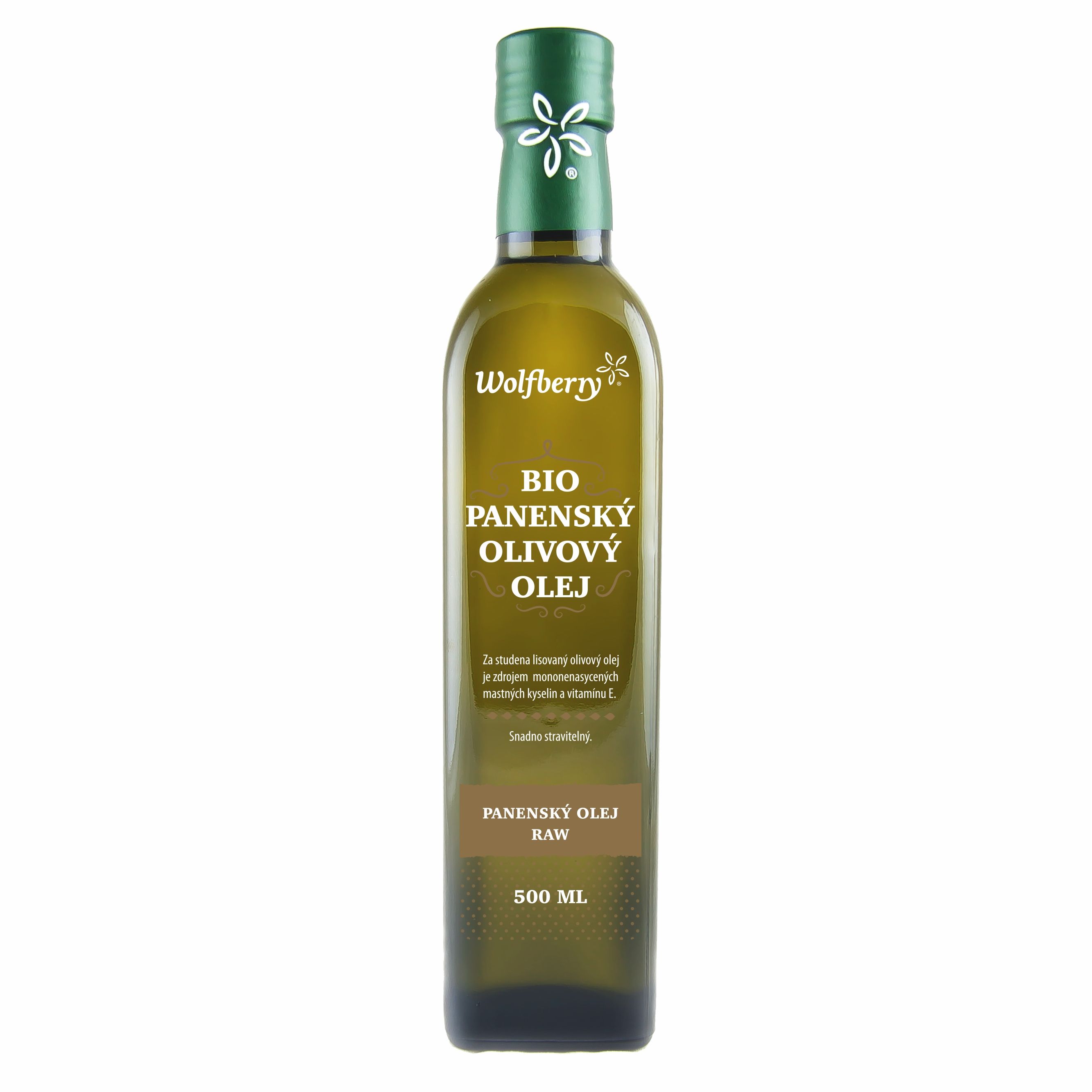 Wolfberry Olivový olej panenský BIO 500 ml Wolfberry