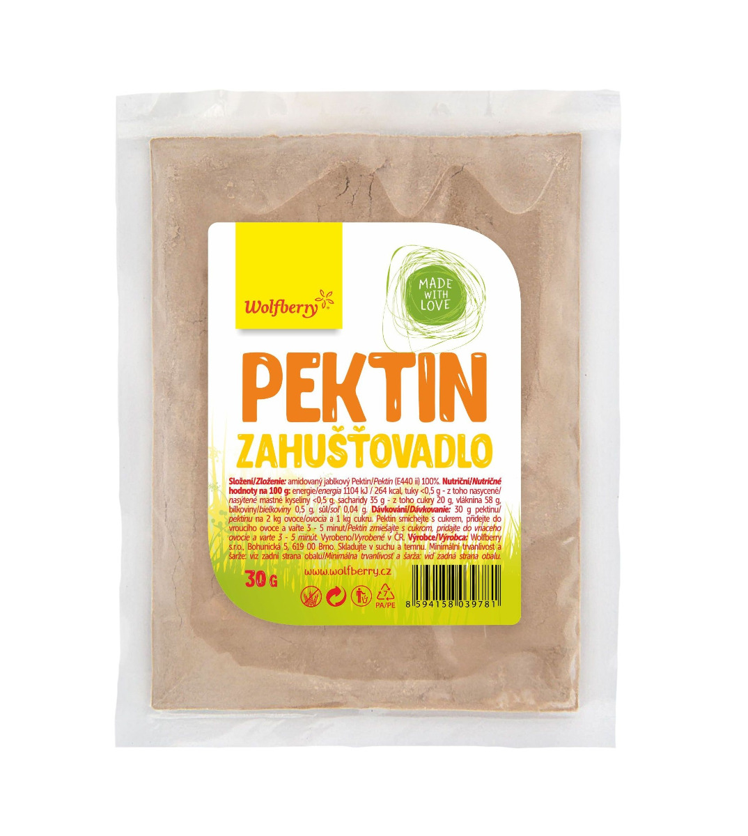 Wolfberry Pektin 30 g Wolfberry