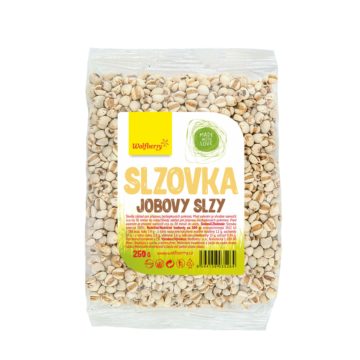 Wolfberry Slzovka obecná 250 g Wolfberry