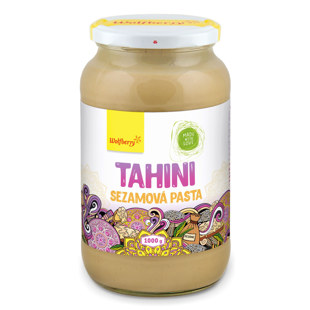 Wolfberry Tahini sezamová pasta 1000 g Wolfberry