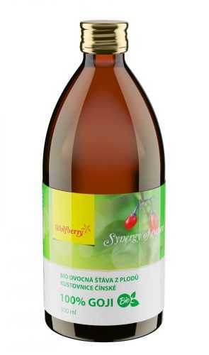 Wolfberry Wolfberry Kustovnice čínská BIO 100% šťáva 500 ml Wolfberry