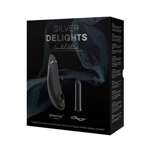 Womanizer Silver Delights Premium + We-Vibe Tango Womanizer