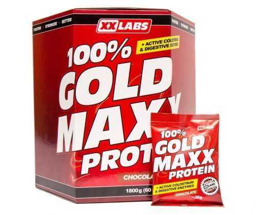 Xxlabs 100% gold maxx protein mix příchutí sáčky 60x30 g Xxlabs