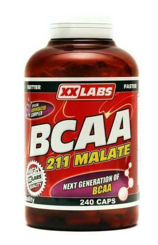 Xxlabs 211 BCAA Malate 240 kapslí Xxlabs