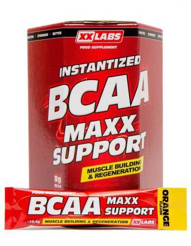 Xxlabs BCAA Maxx Support příchuť pomeranč 310 g/30 sáčků Xxlabs