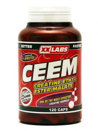 Xxlabs CEEM Creatine Ethyl Ester Malate 120 kapslí Xxlabs