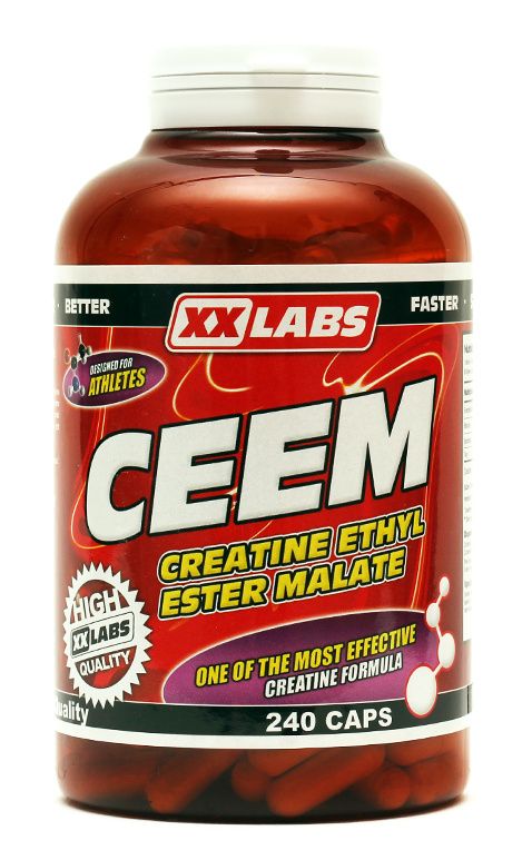 Xxlabs CEEM Creatine Ethyl Ester Malate 240 kapslí Xxlabs