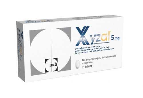 Xyzal 5 mg 7 tablet Xyzal