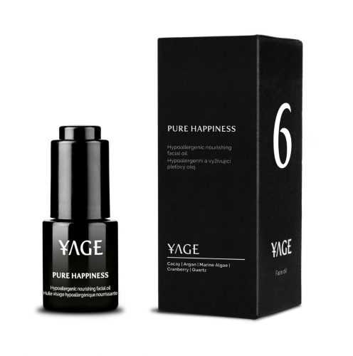 YAGE Pure Happiness hypoalergenní a vyživující pleťový olej 15 ml YAGE