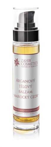 ZAHIR COSMETICS Arganový tělový balzám MAROCKÝ CEDR 50 ml ZAHIR COSMETICS