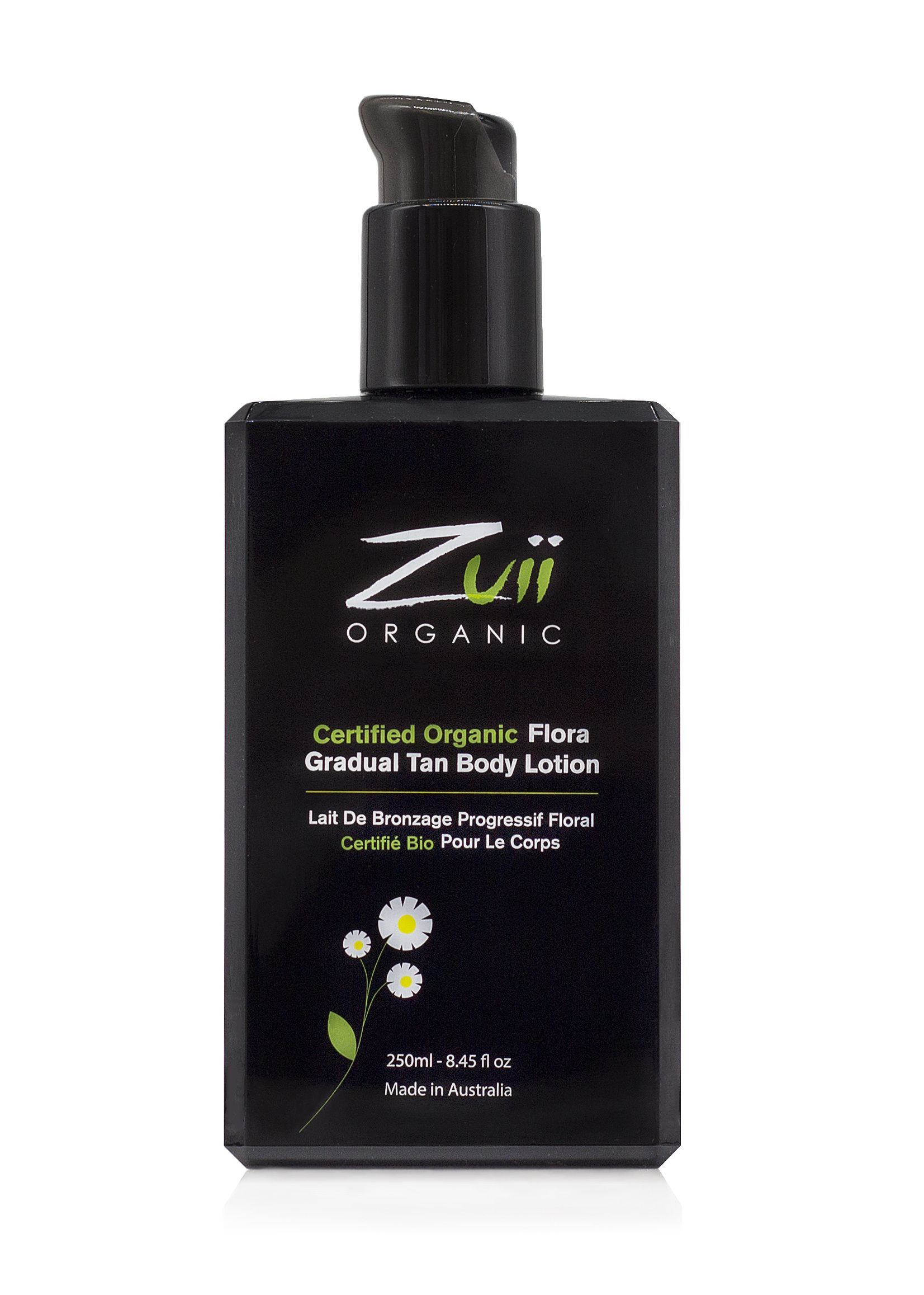 ZUII Organic BIO samoopalovací tělové mléko 250 ml ZUII Organic