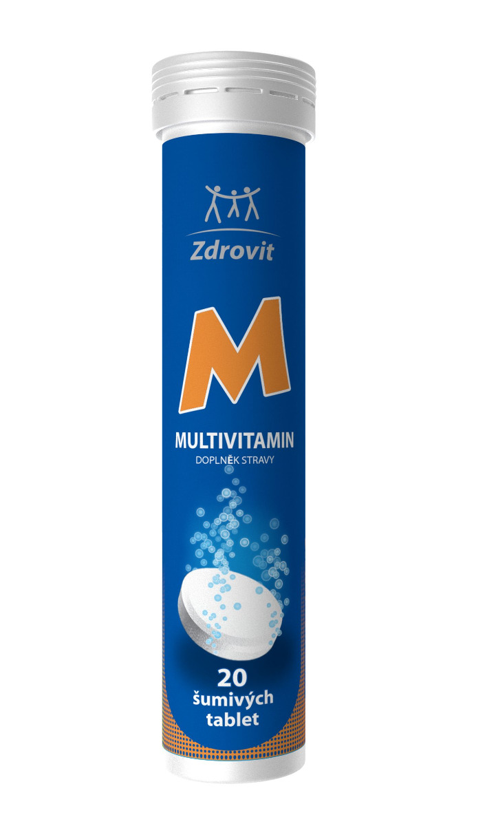 Zdrovit Multivitamin pomeranč 20 šumivých tablet Zdrovit