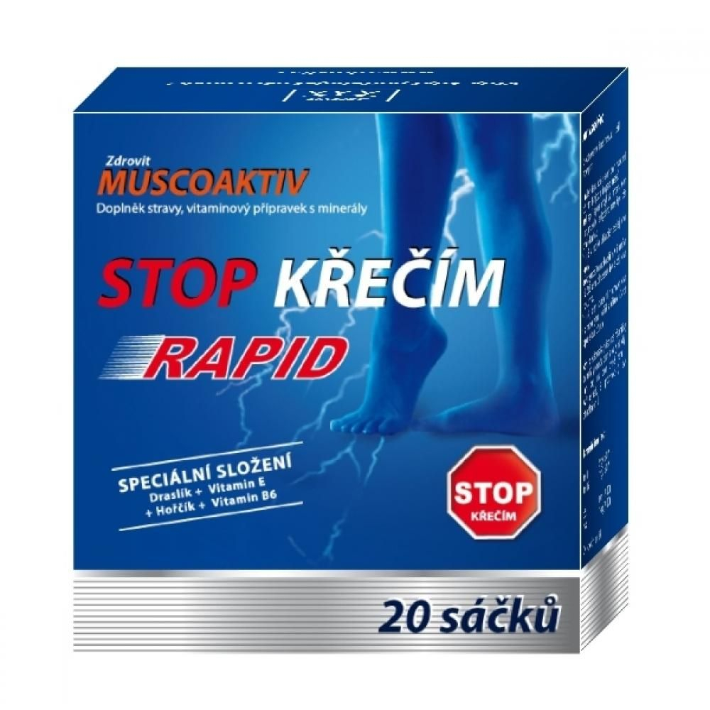 Zdrovit Muscoaktiv Rapid 20 sáčků Zdrovit