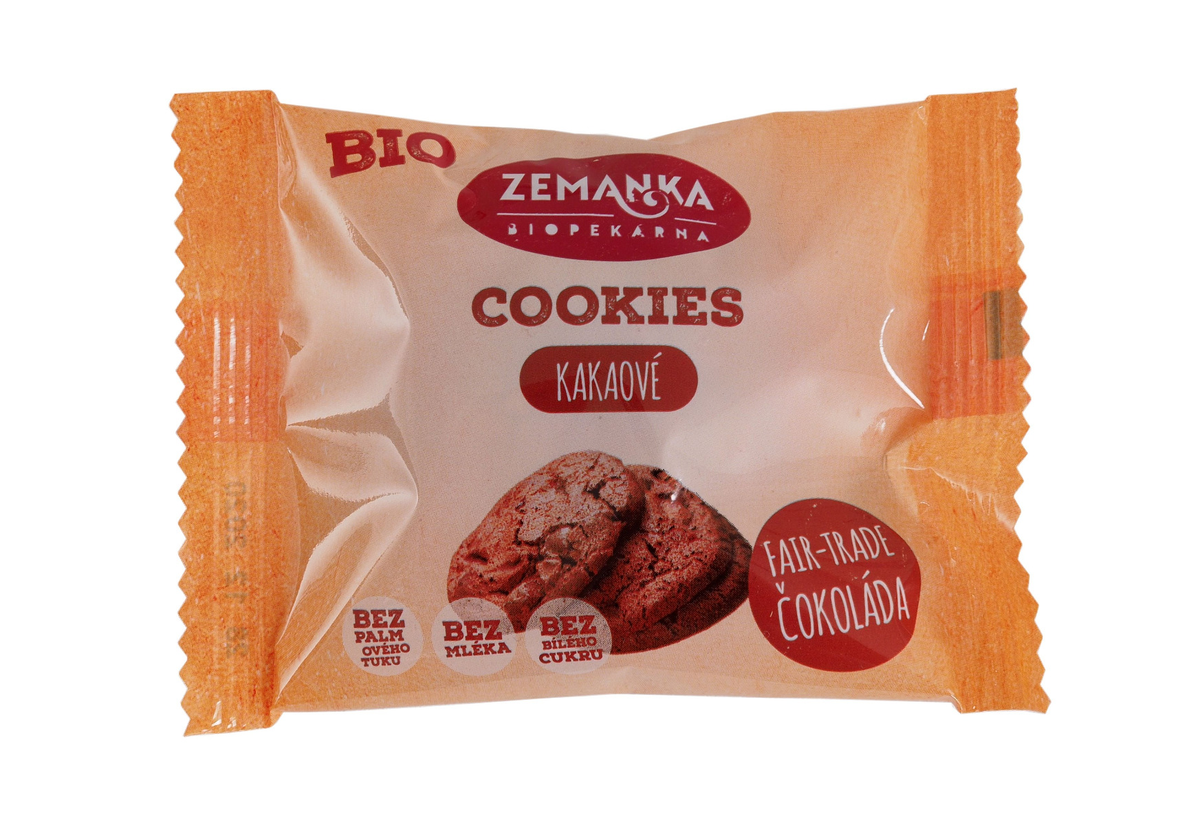 Zemanka BIO Cookies kakaové 33 g Zemanka