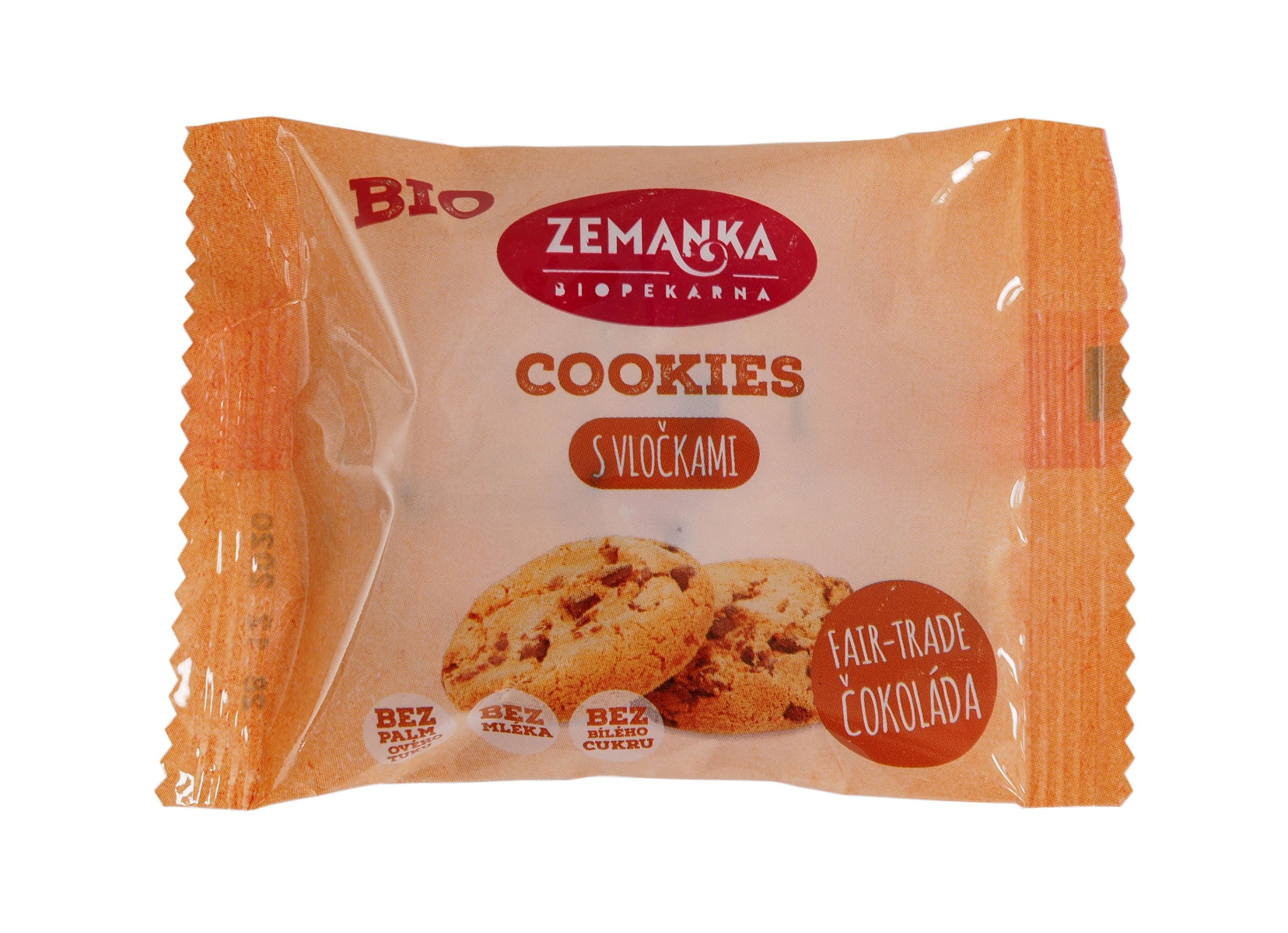 Zemanka BIO Cookies s vločkami 33 g Zemanka