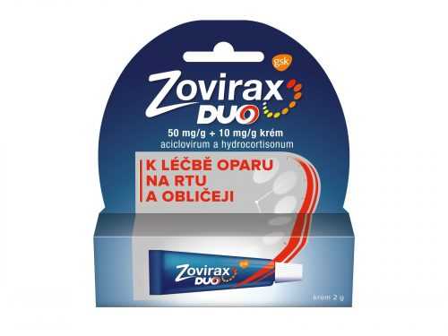 Zovirax Duo krém na opary 2 g Zovirax