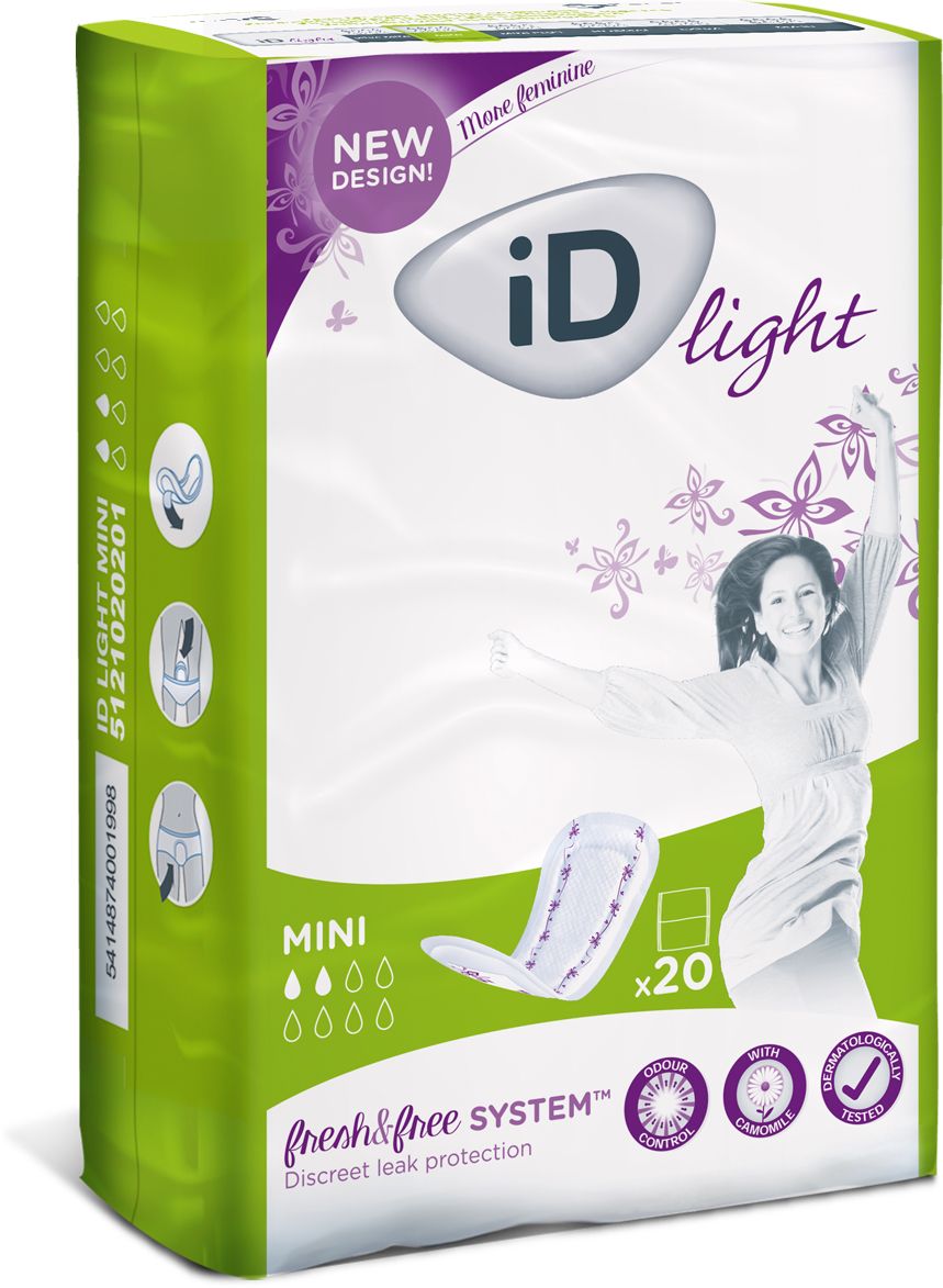 iD Light Mini inkontinenční vložky 20 ks iD