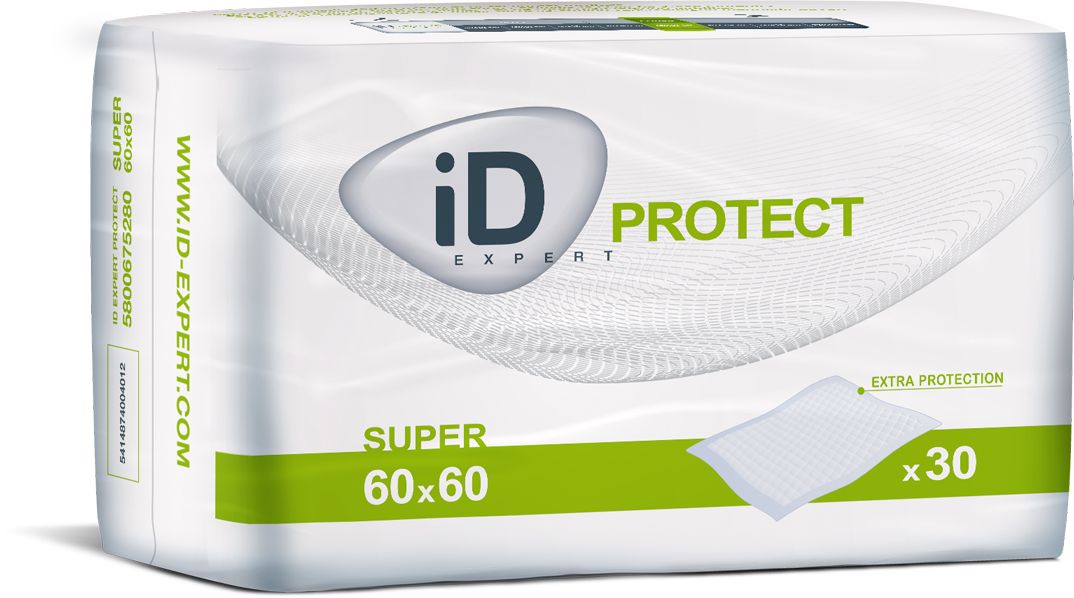 iD Protect Super 60 x 60 cm absorpční podložky 30 ks iD