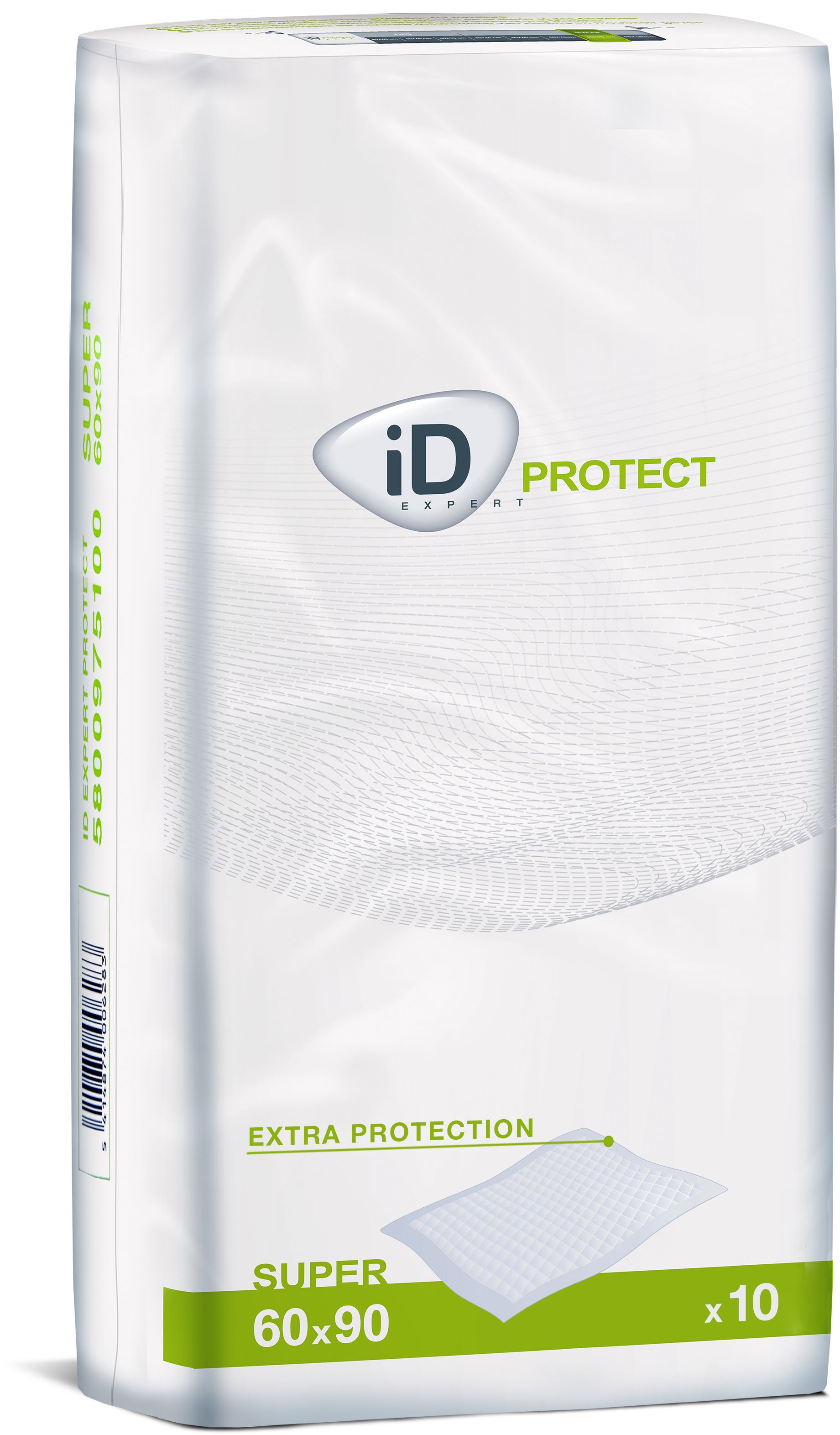 iD Protect Super 90 x 60 cm absorpční podložky 10 ks iD