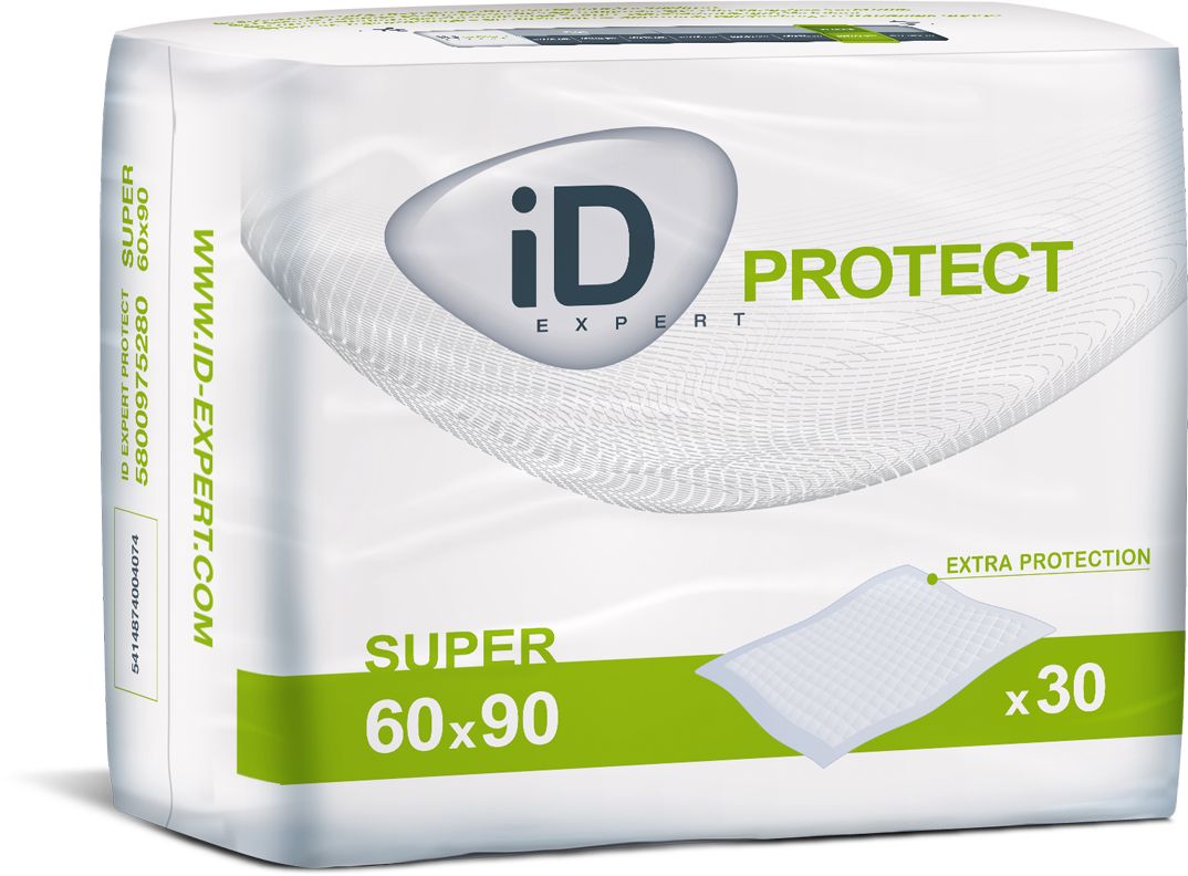 iD Protect Super 90 x 60 cm absorpční podložky 30 ks iD