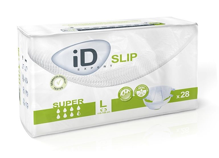 iD Slip Large Super plenkové kalhotky s lepítky 28 ks iD