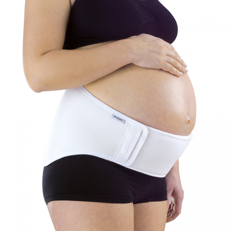 medi protect.Maternity vel. 1 těhotenský pás bílý medi