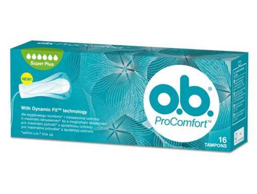 o.b. ProComfort Super Plus tampony 16 ks o.b.